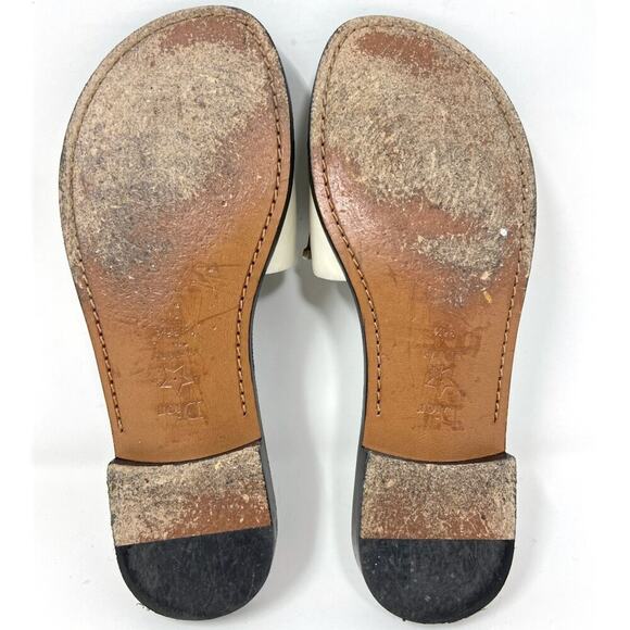 Christian Dior Diorevolution Turquoise Inlay Logo Leather Sandals 36.5 - Picture 9 of 11